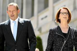 Julia Gillard and Tony Abbott are among those to have been leader in the past decade. Photo: Stefan Postles