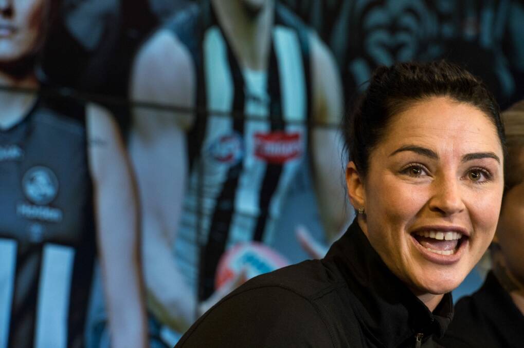 Switch: Sharni Layton will play for Collingwood next year. Photo: Penny Stephens