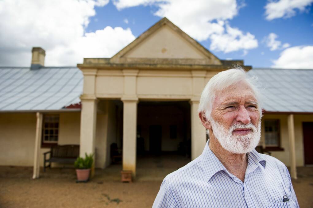 Rick Williams, manager of Cooma Cottage, Yass, the former residence of Hamilton Hume. Photo: Jay Cronan