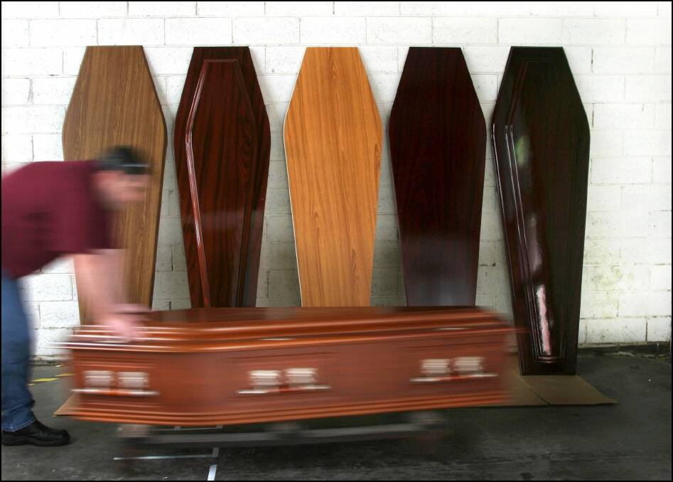 The most expensive place for a burial was Sydney, while Perth was more expensive for cremations. Photo: Cathryn Tremain