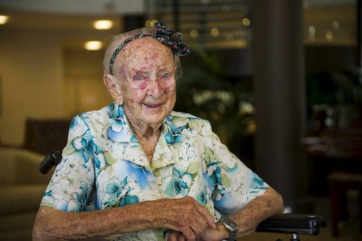Edna Emery is due to turn 103 years old this year. Photo: Rohan Thomson