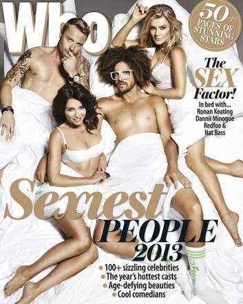 The cover of Who's Sexiest People 2013 edition. Photo: Supplied