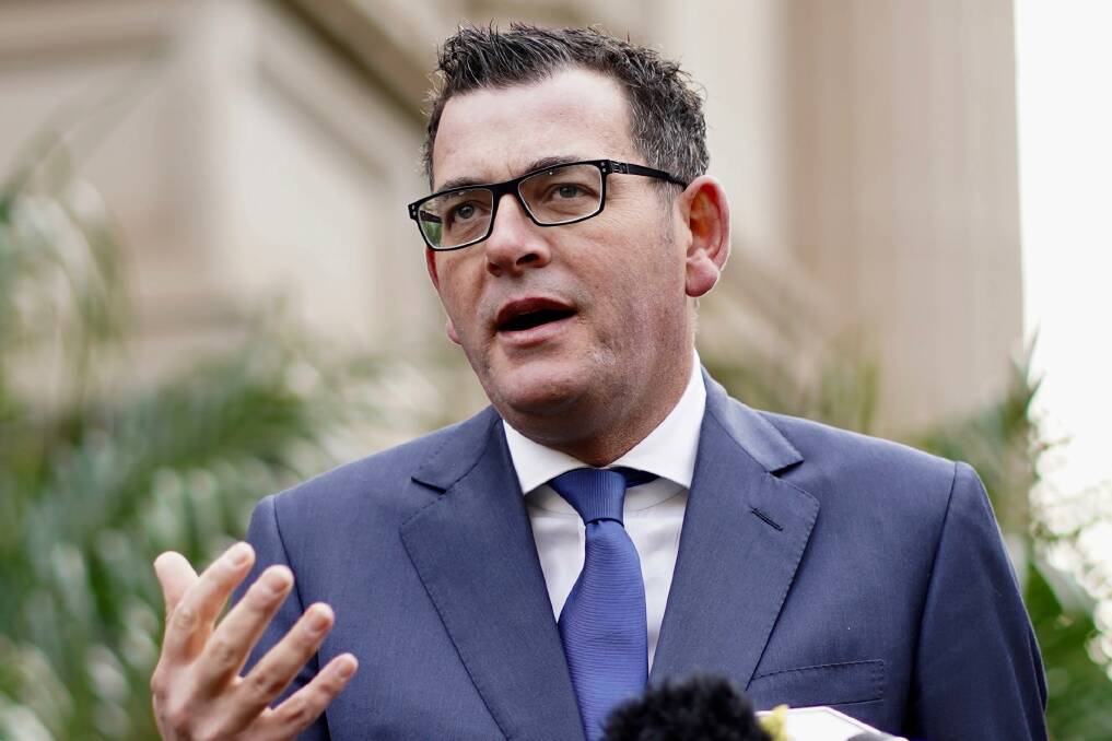 Victorian Premier Daniel Andrews - 'nothing inconsistent' Photo: AAP