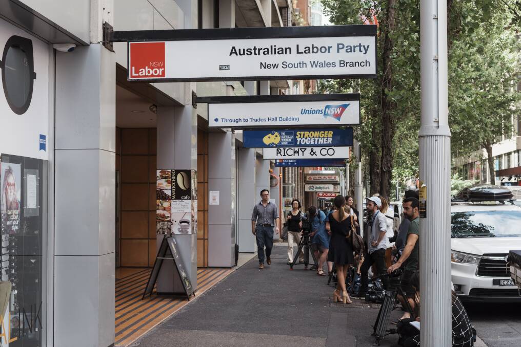 The NSW Labor Party headquarters in Sussex Street, Sydney. Photo: James Brickwood