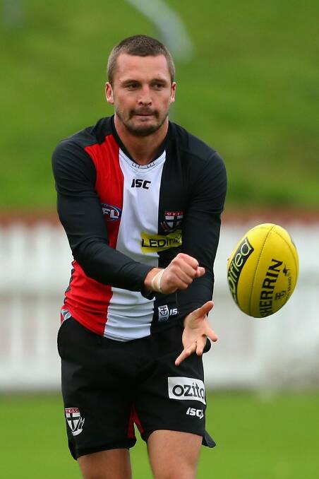 Jarryn Geary has signed on for two more years at St Kilda. Photo: Getty Images
