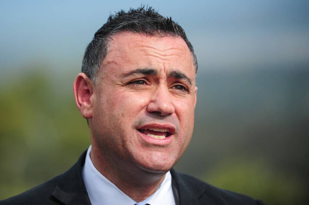 Mr Barilaro cited the change of leadership as a chance for his party to be proactive in ensuring a new arrangement in the coalition. Photo: Katherine Griffiths