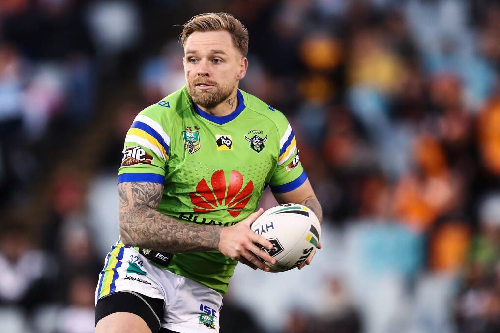 Blake Austin will not be with the Raiders next season. Photo: AAP