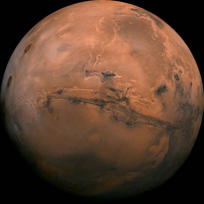 Australians can use skills and technology from operating in remote, harsh environments in the next international steps planned to Mars. Photo: NASA