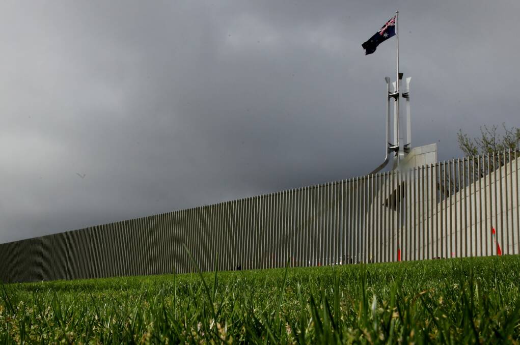 The government has spent $126 million on security upgrades at Parliament House. Photo: Andrew Meares