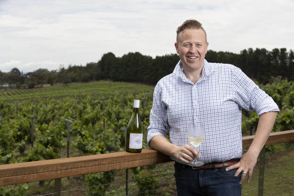 Lark. Hill winemaker Chris Carpenter has been named one of Australia's Young Guns of Wine. Photo: Sitthixay Ditthavong
