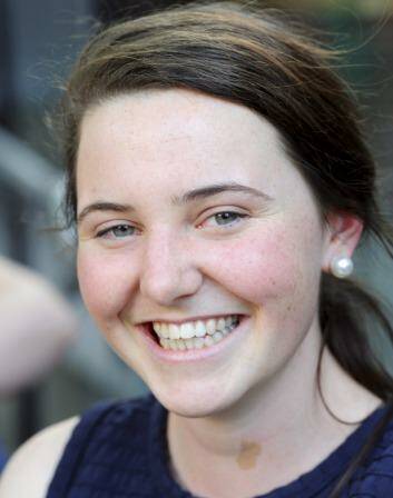 Tara Mulholland, 22, of Turner.   Photo: Graham Tidy.