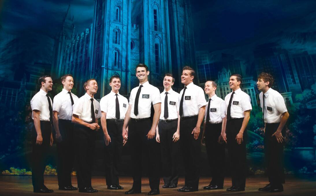 The Book of Mormon was a ripper and irreligious evening out. Photo: Jeff Busby