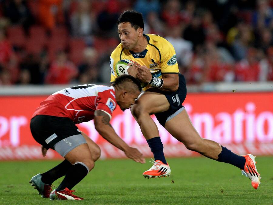 Christian Lealiifano has stepped up as the chief playmaker in Matt Toomua's absence. Photo: Getty Images
