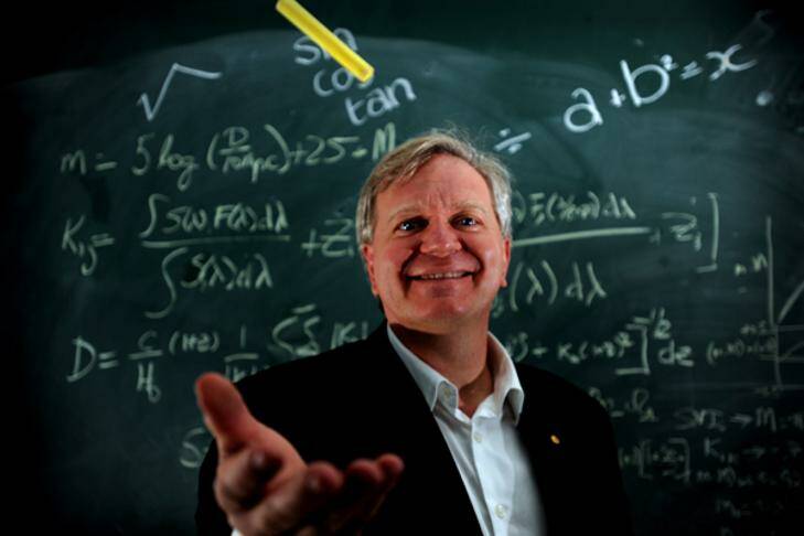 Nobel winner says maths counts