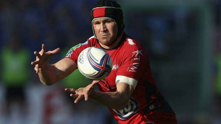 Former Wallaby Matt Giteau in action for Toulon this year. Photo: Getty Images