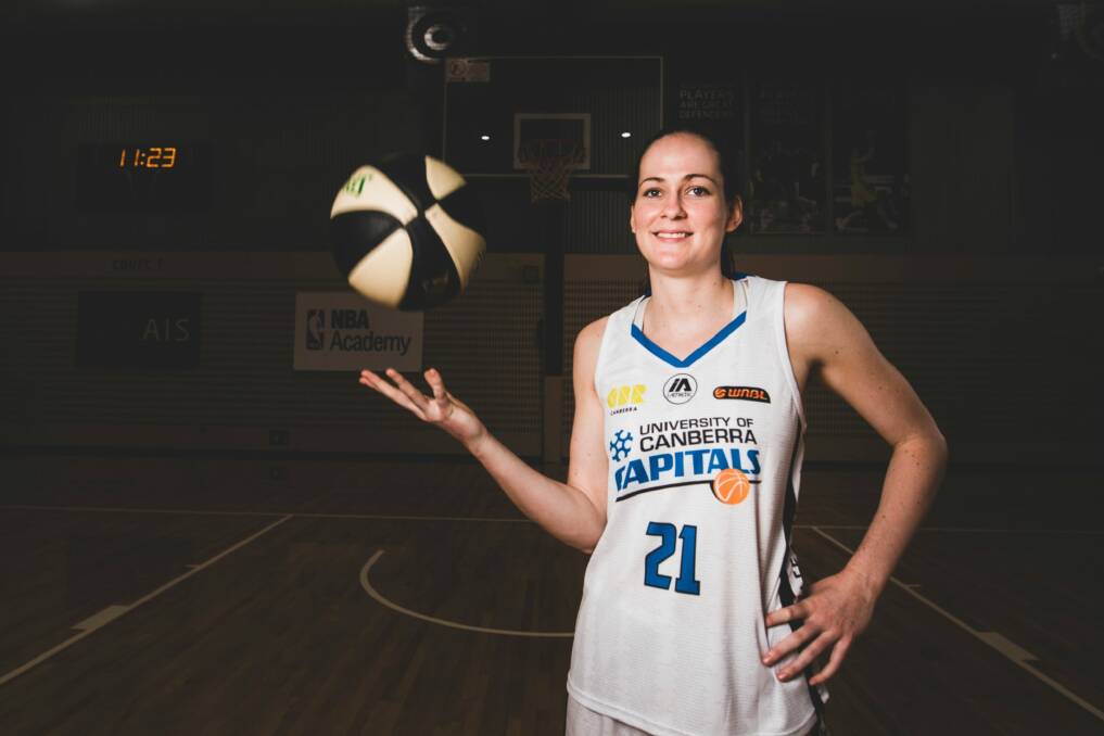 Canberra Capitals Keely Froling. Photo: Jamila Toderas
