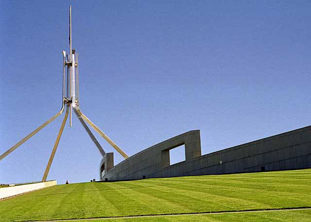 For Parliament House's 30th Birthday Open Day, a free yoga session place will take place on the lawn Photo: supplied 