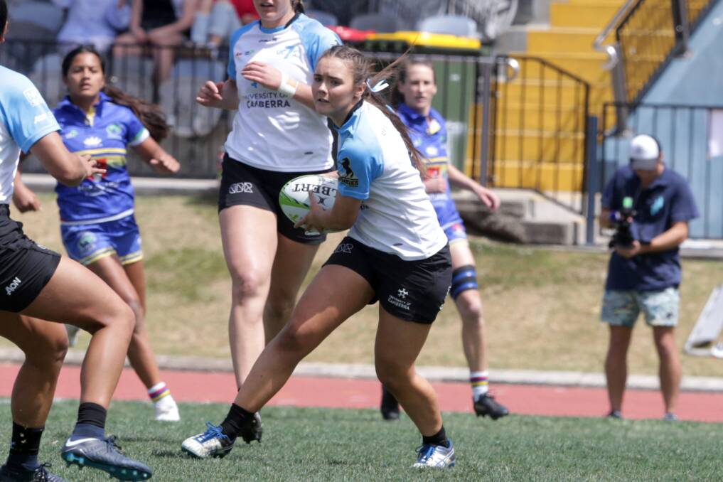 Jane Garraway has been a revelation for the University of Canberra. Photo: Rugby Australia/Sportography 