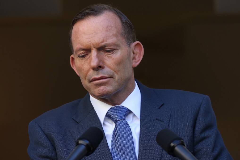 Change of plans: Tony Abbott will further "refine" the existing $5.5 billion scheme. Photo: Andrew Meares