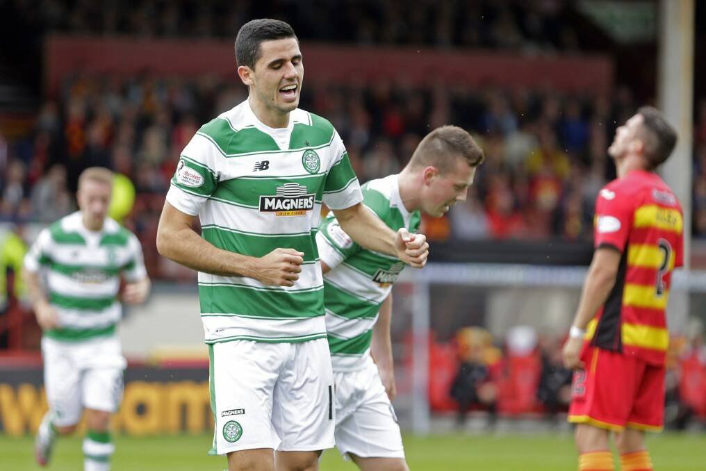 Tom Rogic scored a cracker for Celtic at the weekend. Photo: Reuters