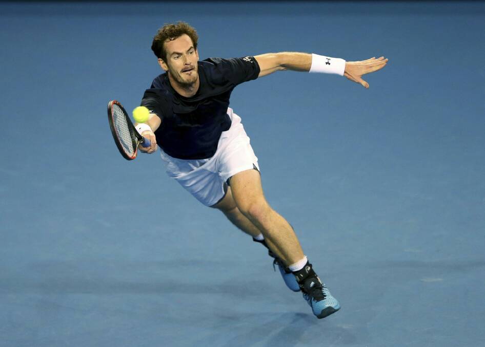 Andy Murray almost single-handedly ended Australia's Davis Cup run in 2015. Photo: AP