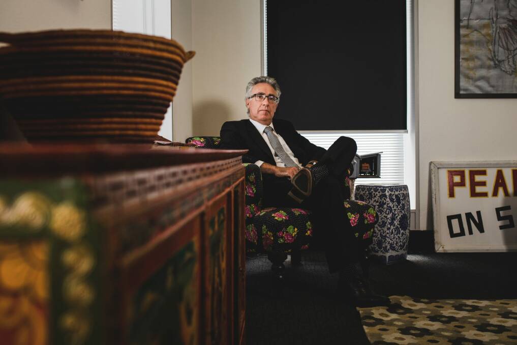 Top ACT barrister Ken Archer warned the government about 'soul-destroying delays' in the ACT coronial system nine years ago. Photo: Jamila Toderas