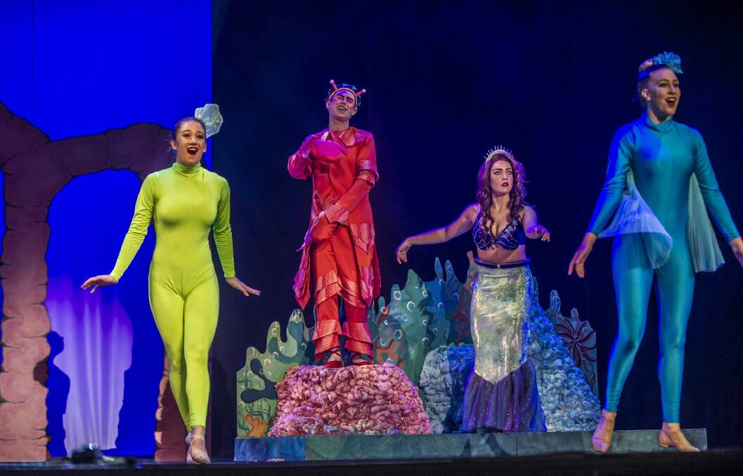  The Free Rain production of The Little Mermaid at the Canberra Theatre.  Photo: Karleen Minney