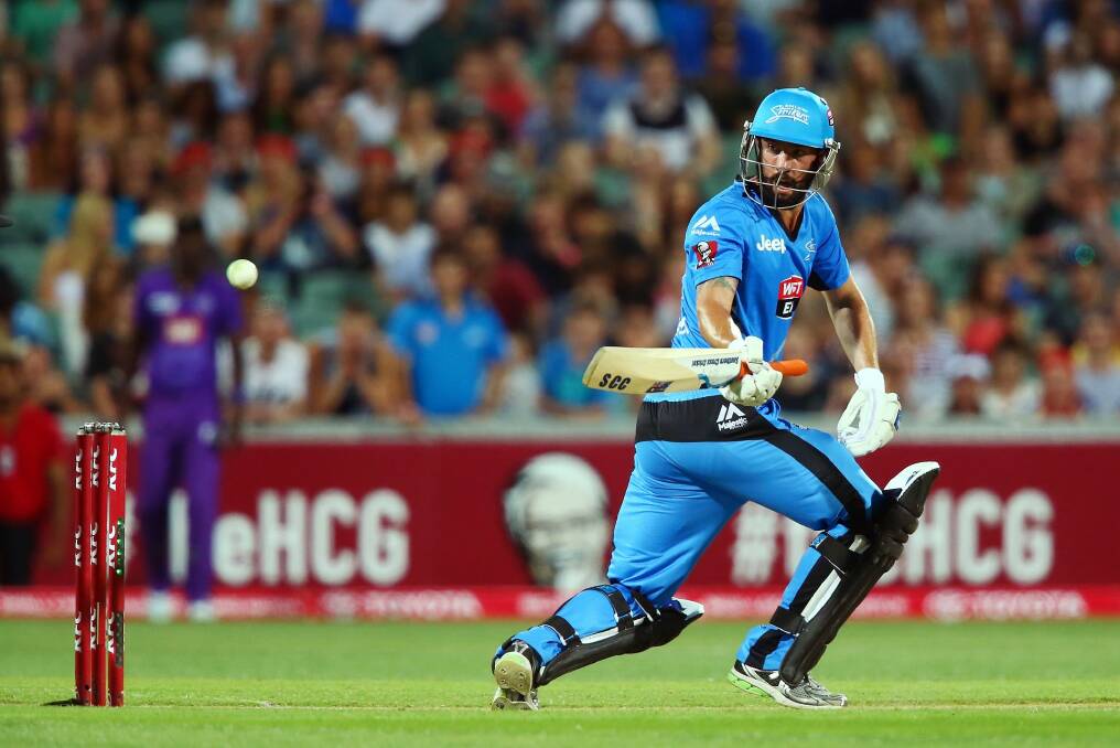 Adelaide Strikers batsman Jono Dean is one of several former Queanbeyan players in the Weston Creek Molonglo team. Photo: Getty Images