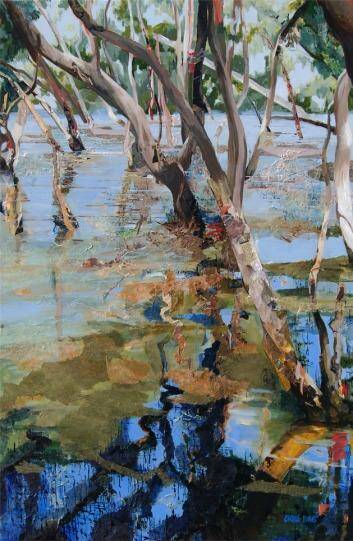 Watery reflections: High Tide, Wynnum, by Carole King, which won the grand prize.