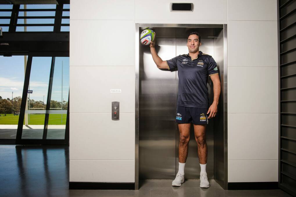 Brumbies recruit Richie Arnold. Photo: Sitthixay Ditthavong