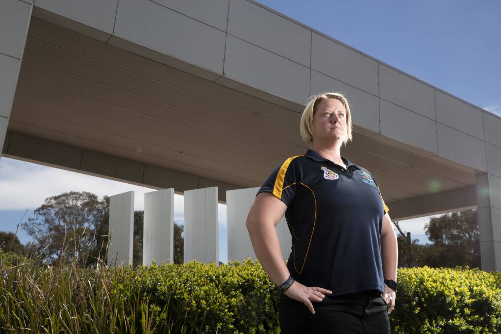 Brigid Baker will take on the role of Australian athletics captain while also competing in powerlifting at the Invictus Games. Photo: Sitthixay Ditthavong
