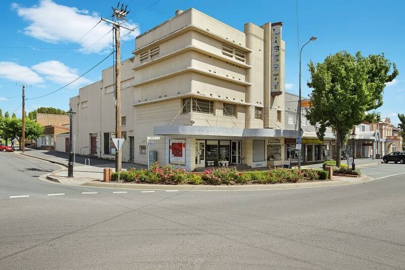 The exterior of Liberty Theatre in Yass which is on the market for the first time in 14 years. Photo: Supplied