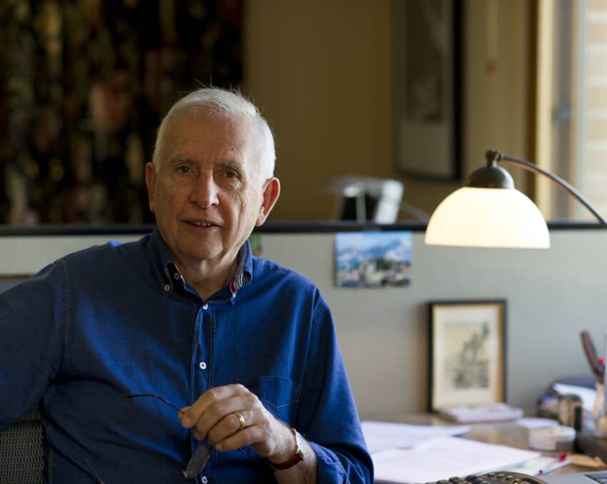 Social researcher Hugh Mackay believes social isolation is one of the biggest problems we face today. Photo: Alan Benson 