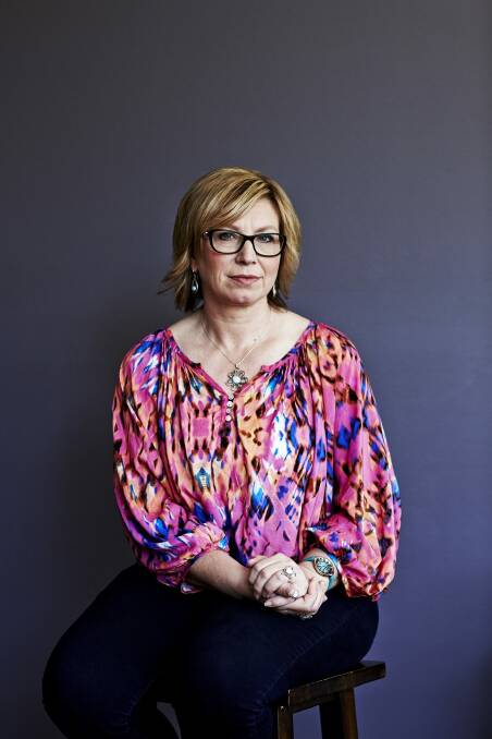 Rosie Batty is one of the special guests at the Blue and White Gala Ball on Saturday night, raising funds for the local Domestic Violence Crisis Service. Photo: Thom Rigney