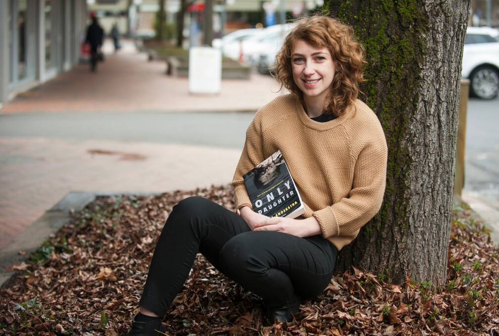 Anna Snoekstra, whose debut novel Only Daughter, a thriller set in Canberra, has been picked up in the US by Universal pictures.  Photo: Elesa Kurtz 
