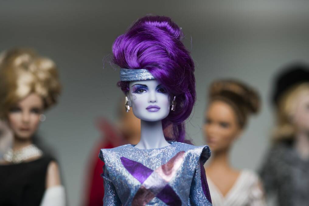 One of the more outlandish dolls in the exhibition. Photo: Rohan Thomson