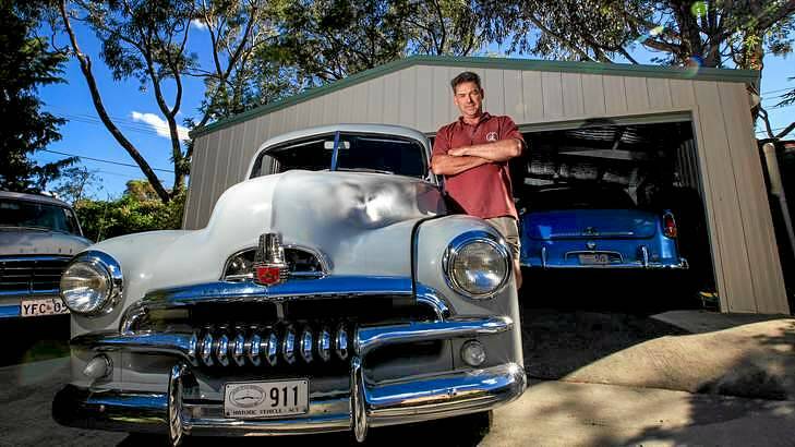 Holden enthusiast Colin Tierney has always loved Holdens. He has owned 30 and rates them above most other cars. Photo: Katherine Griffiths