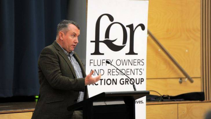 Andrew Kefford: His Mr Fluffy report "focuses on safety but also practicality". Photo: Graham Tidy