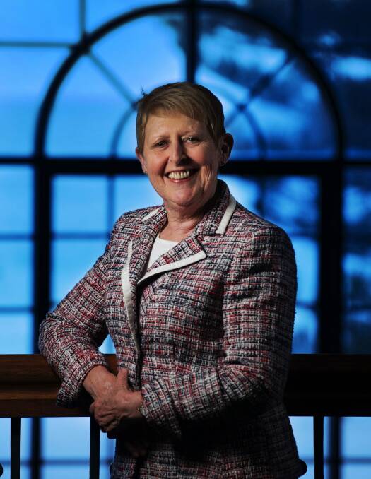 Author Mem Fox tore apart the arguments for the superiority of a private school education while speaking at the National Press Club. Photo: Ben Searcy