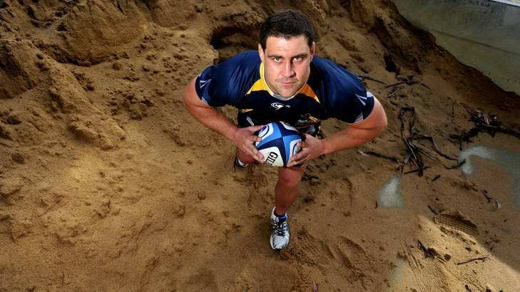 Brumbies player Josh Mann-Rea is preparing for his first season on a full-time Super Rugby roster. Photo: Melissa Adams