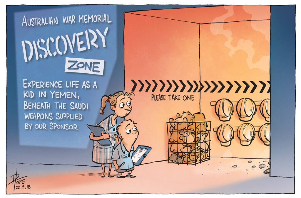 The Canberra Times editorial cartoon for Tuesday, May 22, 2018. Photo: David Pope