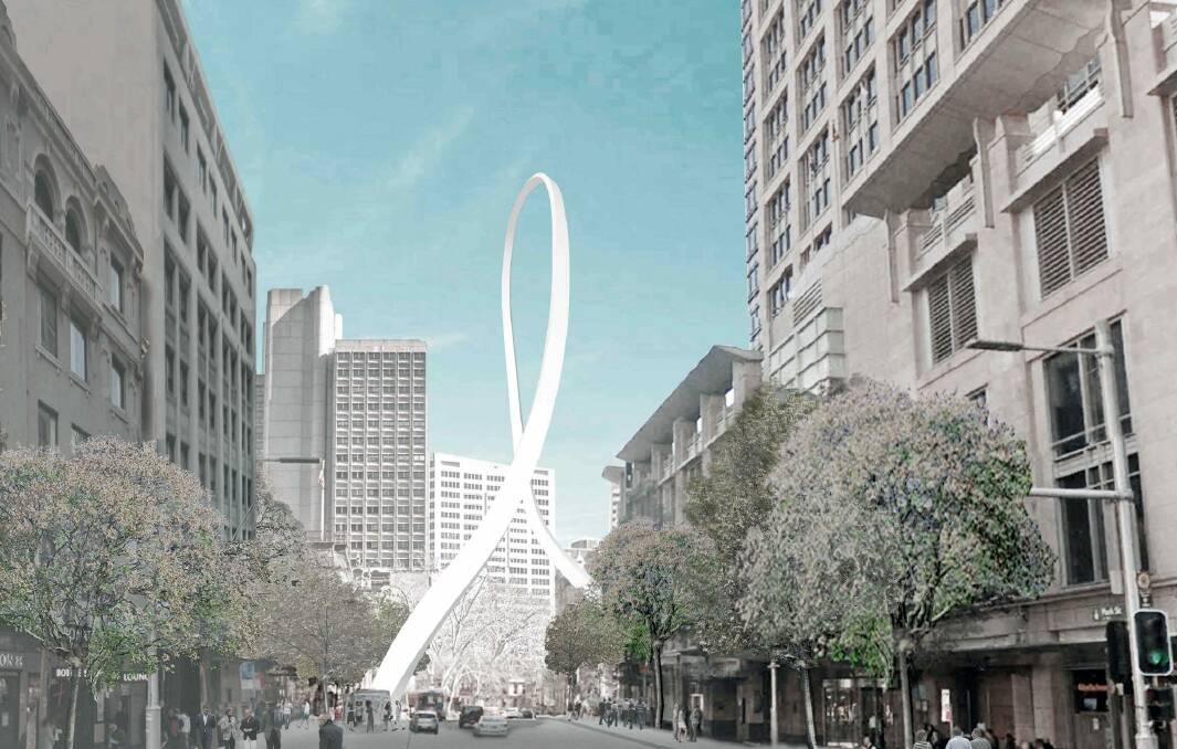 The bunfight over <i>Cloud Arch</i> says more about the asinine nature of our public art conversation than the sculpture itself.  Photo: Supplied