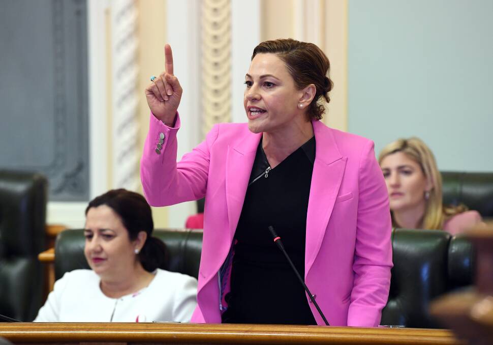 Queensland Deputy Premier Jackie Trad would not give her support. Photo: AAP
