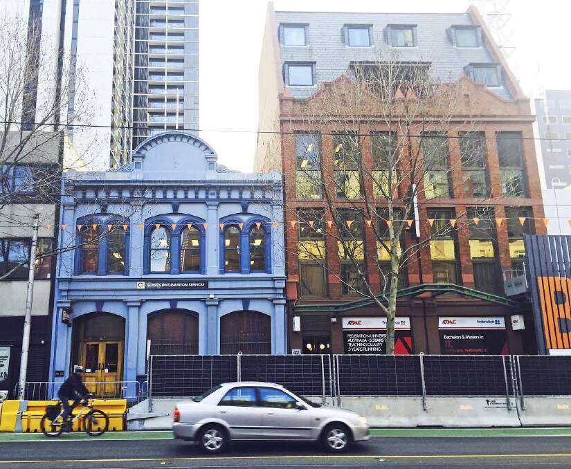 Targeted for preservation: The two buildings purchased by Blue Sky may prove controversial. Photo: Supplied