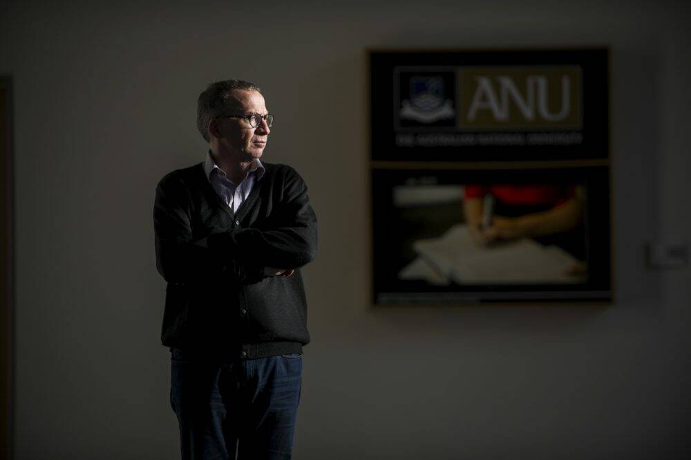 National Tertiary Education Union's Stephen Darwin is concerned about claims of bulling at  ANU's school of politics and international relations.  Photo: Rohan Thomson.