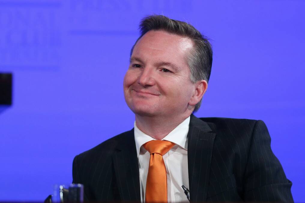 Labor's treasury spokesman Chris Bowen. Photo: Alex Ellinghausen 