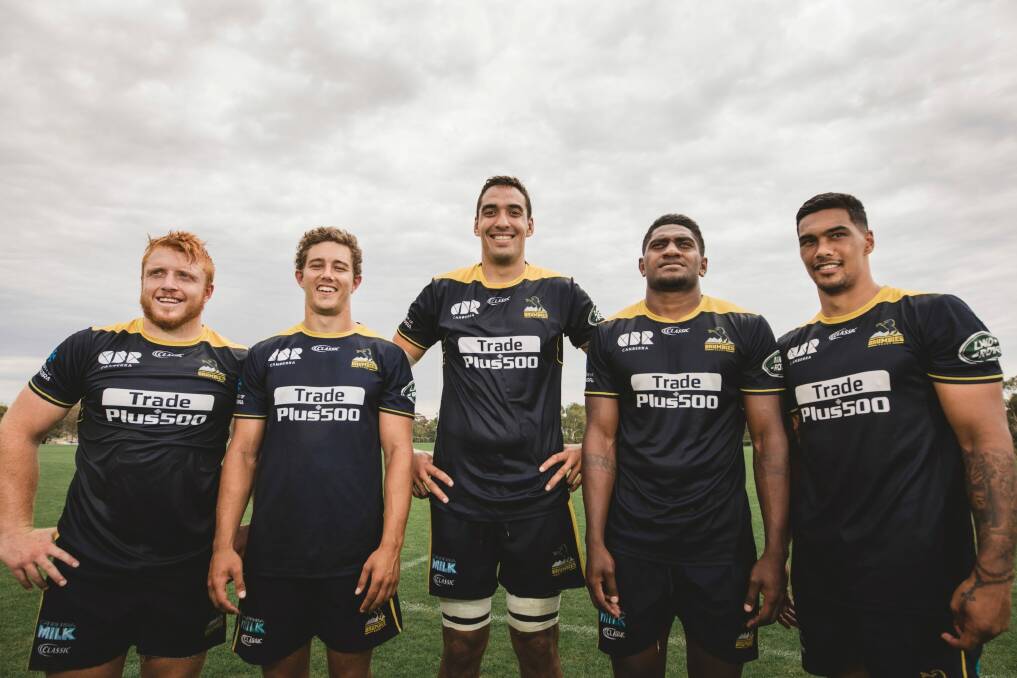 The Brumbies recruited five players from the Western Force. Photo: Jamila Toderas