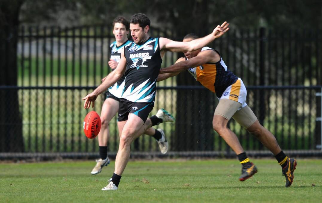Chris York made a dominant start to this year's AFL Canberra season. Photo: Graham Tidy