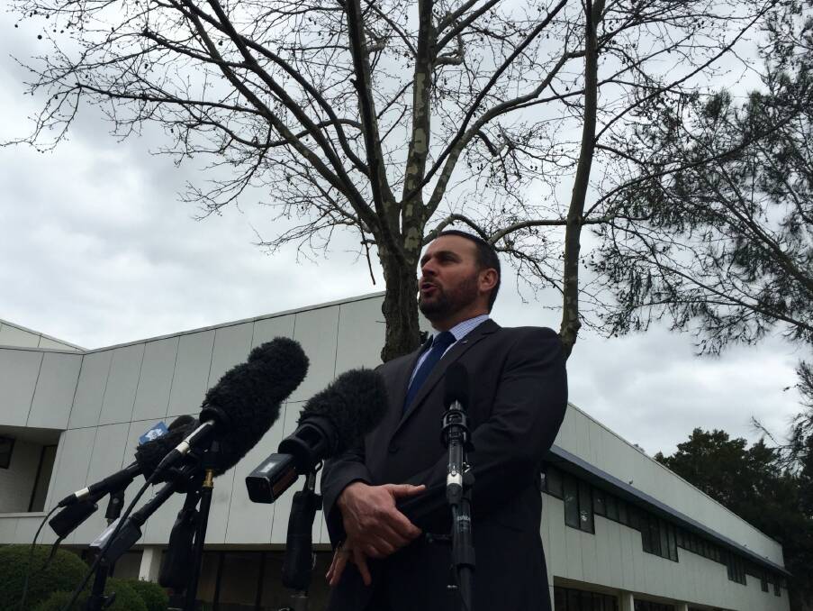 Detective Sergeant David Crowe, of the ACT Policing sexual assault and child abuse team, said at least six female sex workers have been violently sexually assaulted by a gang of three men. Photo: Katie Burgess
