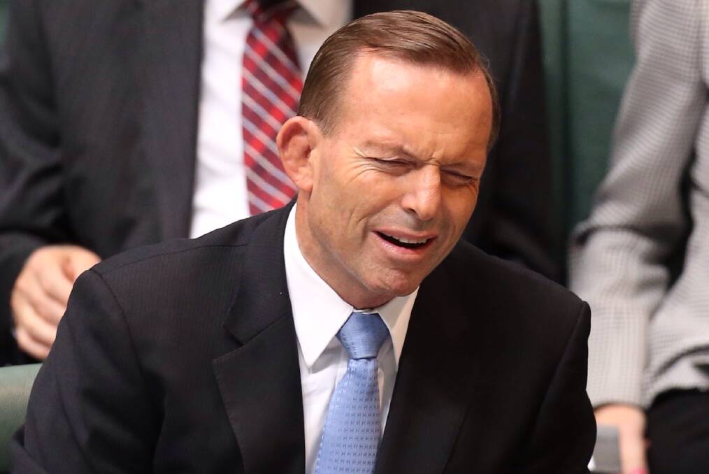 Tony Abbott said he had the people's mandate to lead, but as prime minister ignored most of his promises to the people. Photo: Andrew Meares